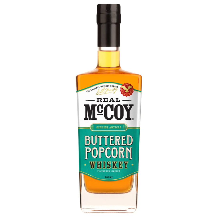 Real McCoy Buttered Popcorn Whiskey 700mL