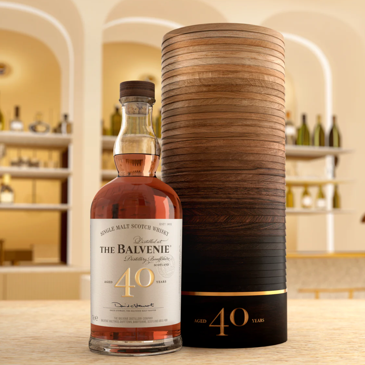 The Balvenie 40 Year Old 'Rare Marriages' Single Malt Scotch Whisky 700mL