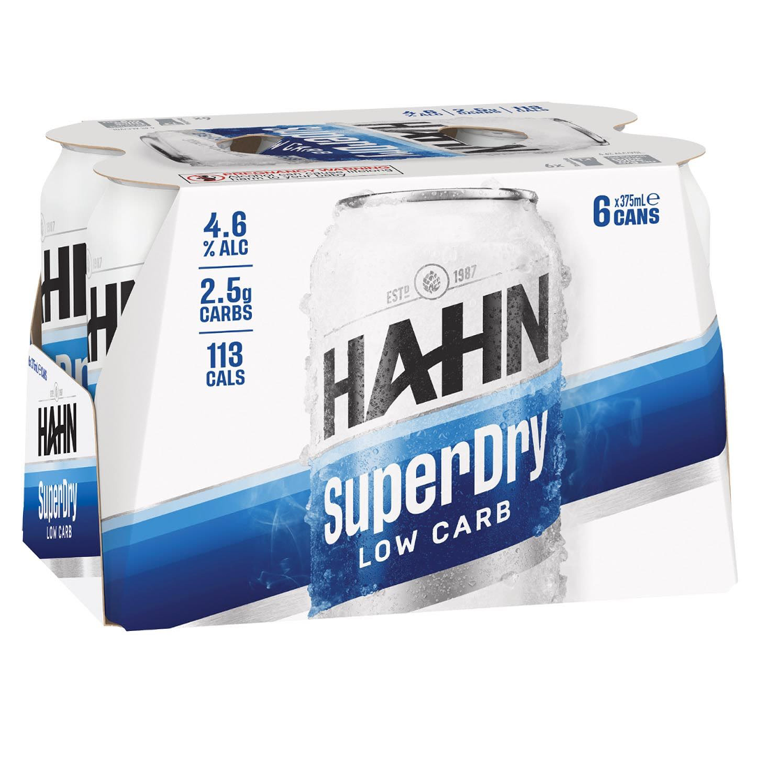Hahn Super Dry Can 375mL