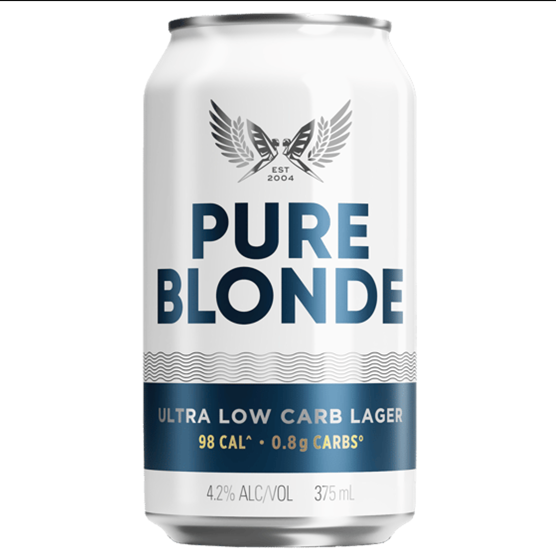 Pure Blonde Low Carb Ultra Can 375mL