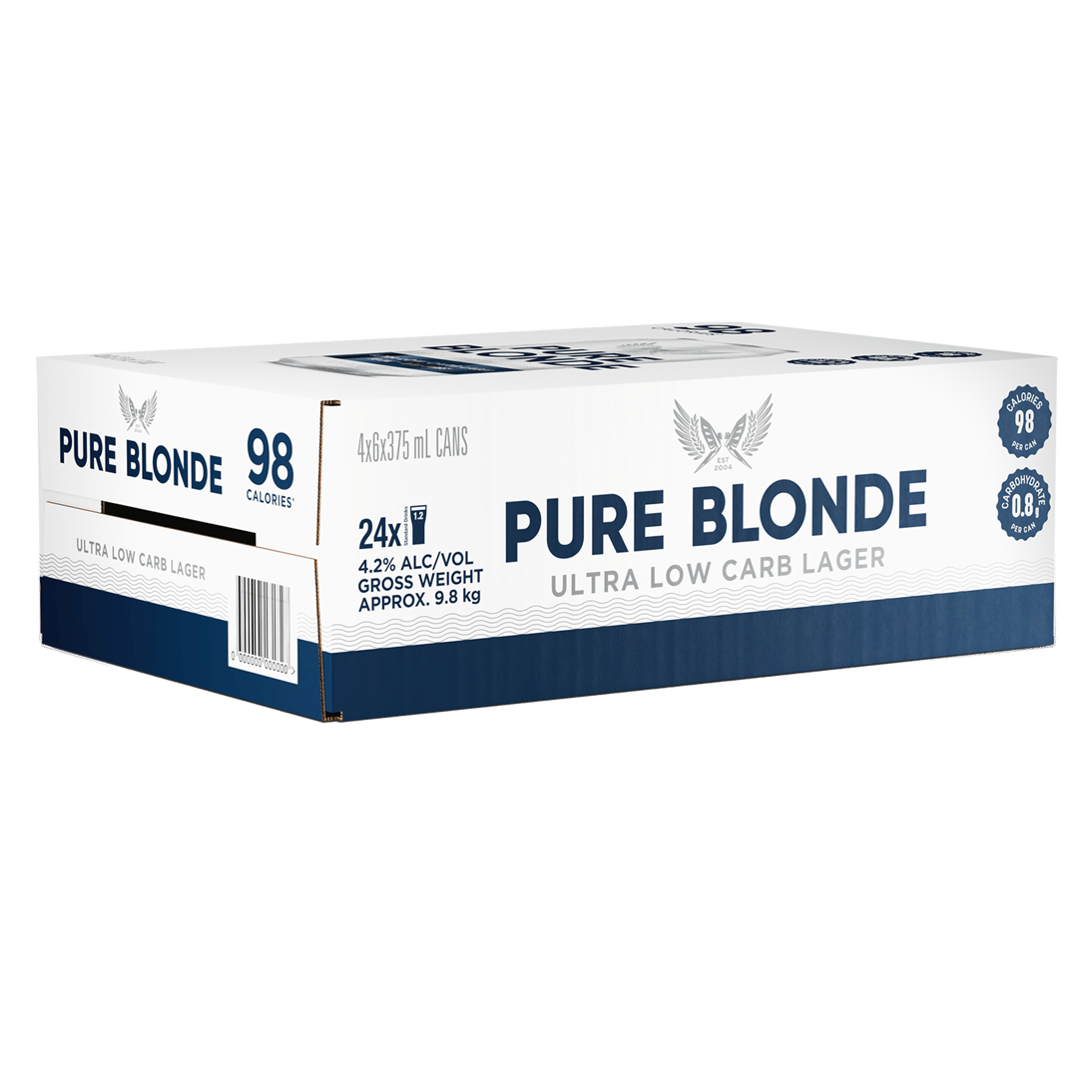 Pure Blonde Low Carb Ultra Can 375mL