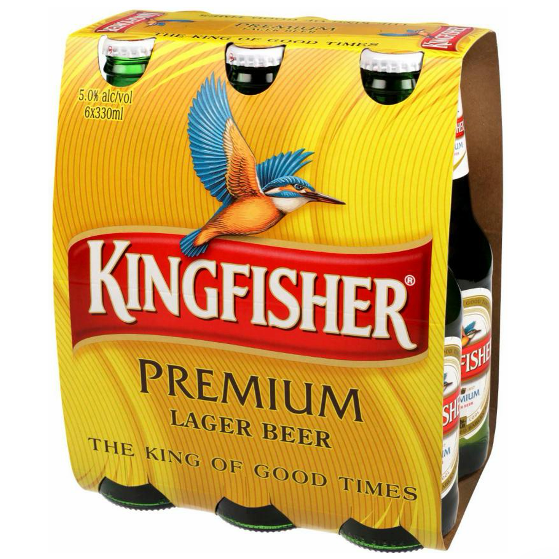 Kingfisher Lager Bottle 330mL