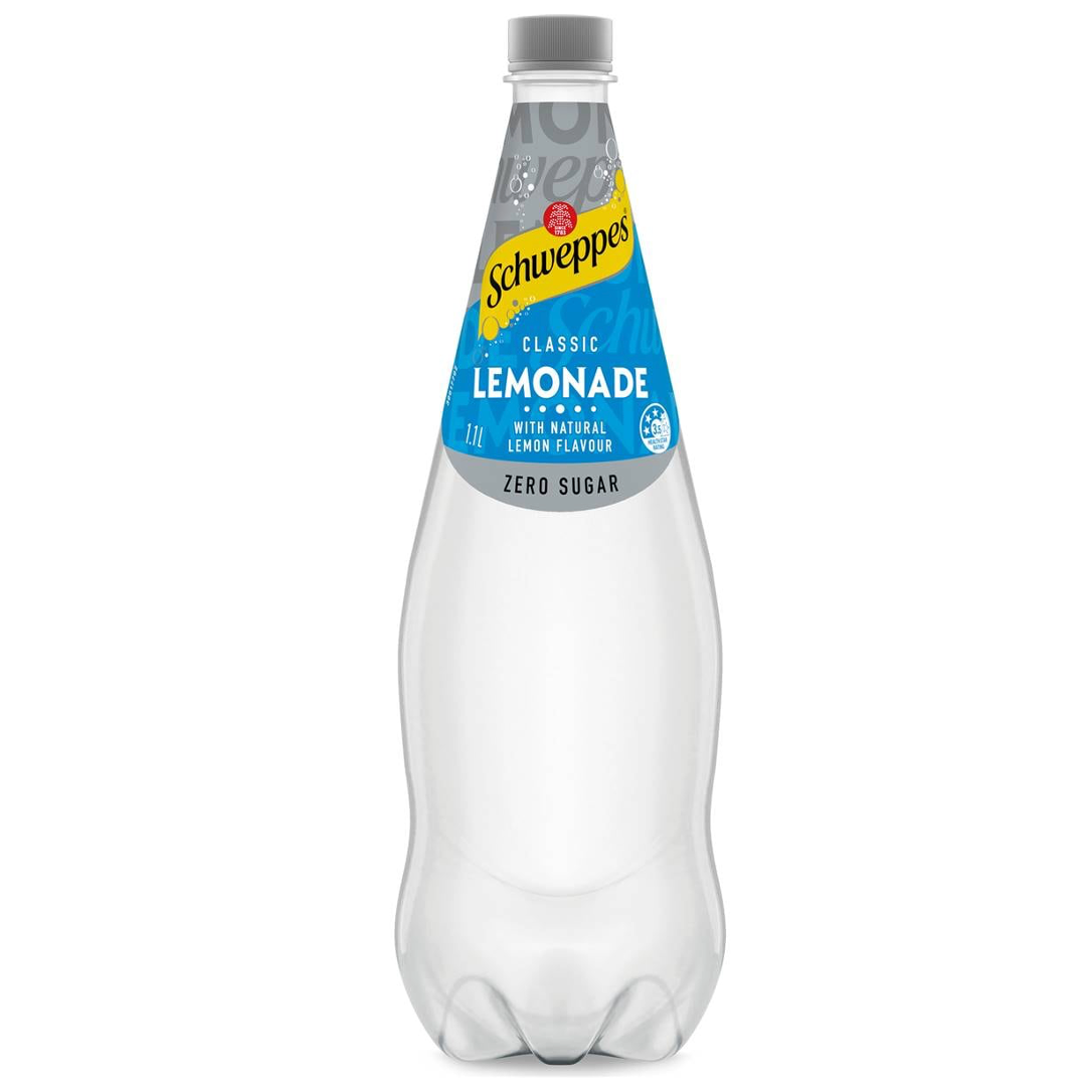 Schweppes Lemonade Zero Sugar 1.1L