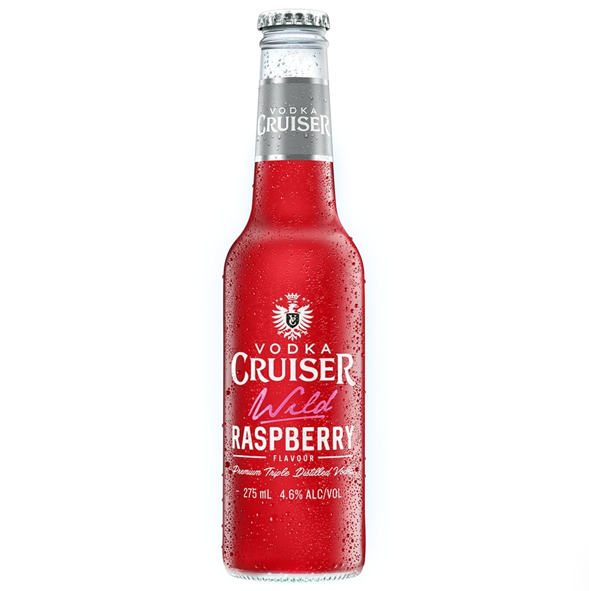 Vodka Cruiser Wild Raspberry Bottle 275mL