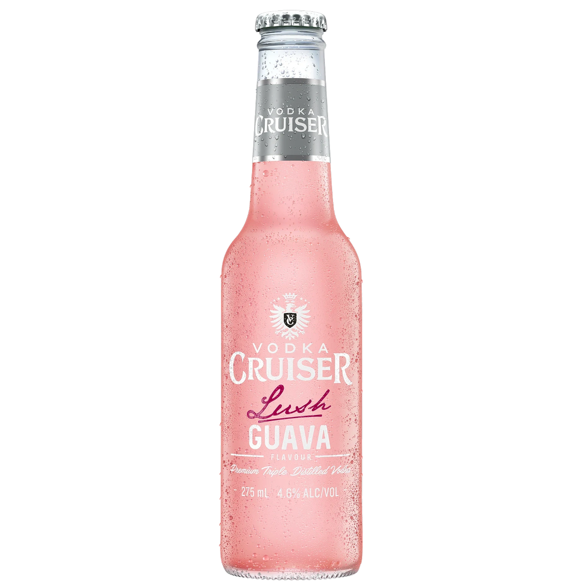 Vodka Cruiser Lush Guava Bottle 275mL