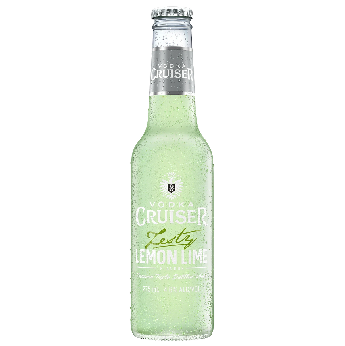 Vodka Cruiser Zesty Lemon Lime Bottle 275mL