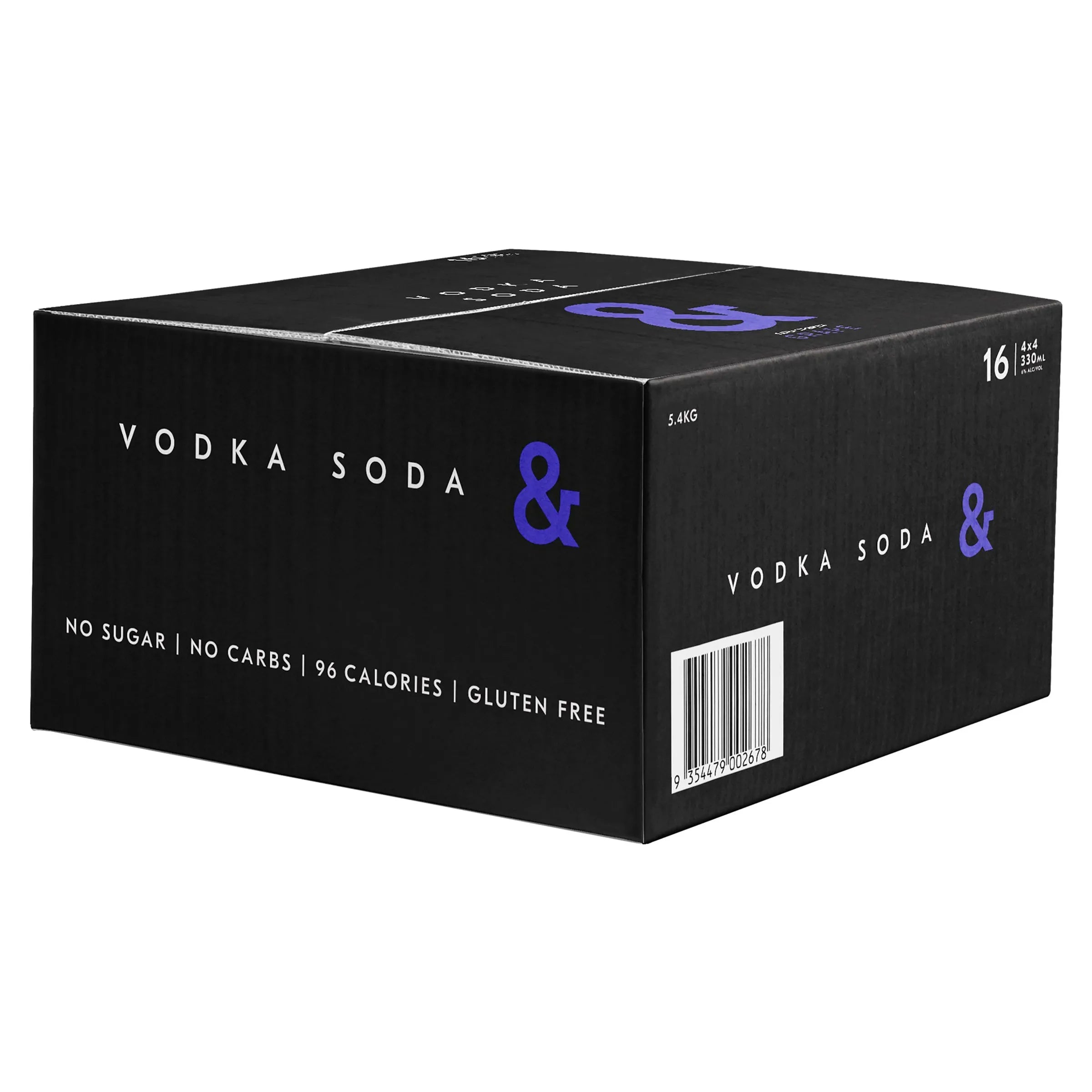 Ampersand Vodka Soda & Grape 6% Can 330mL - Harry's Liquor