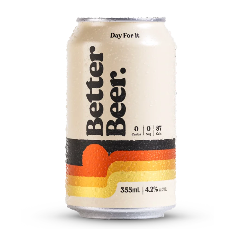 Better Beer Zero Carb Lager Can 355mL - Harry's Liquor