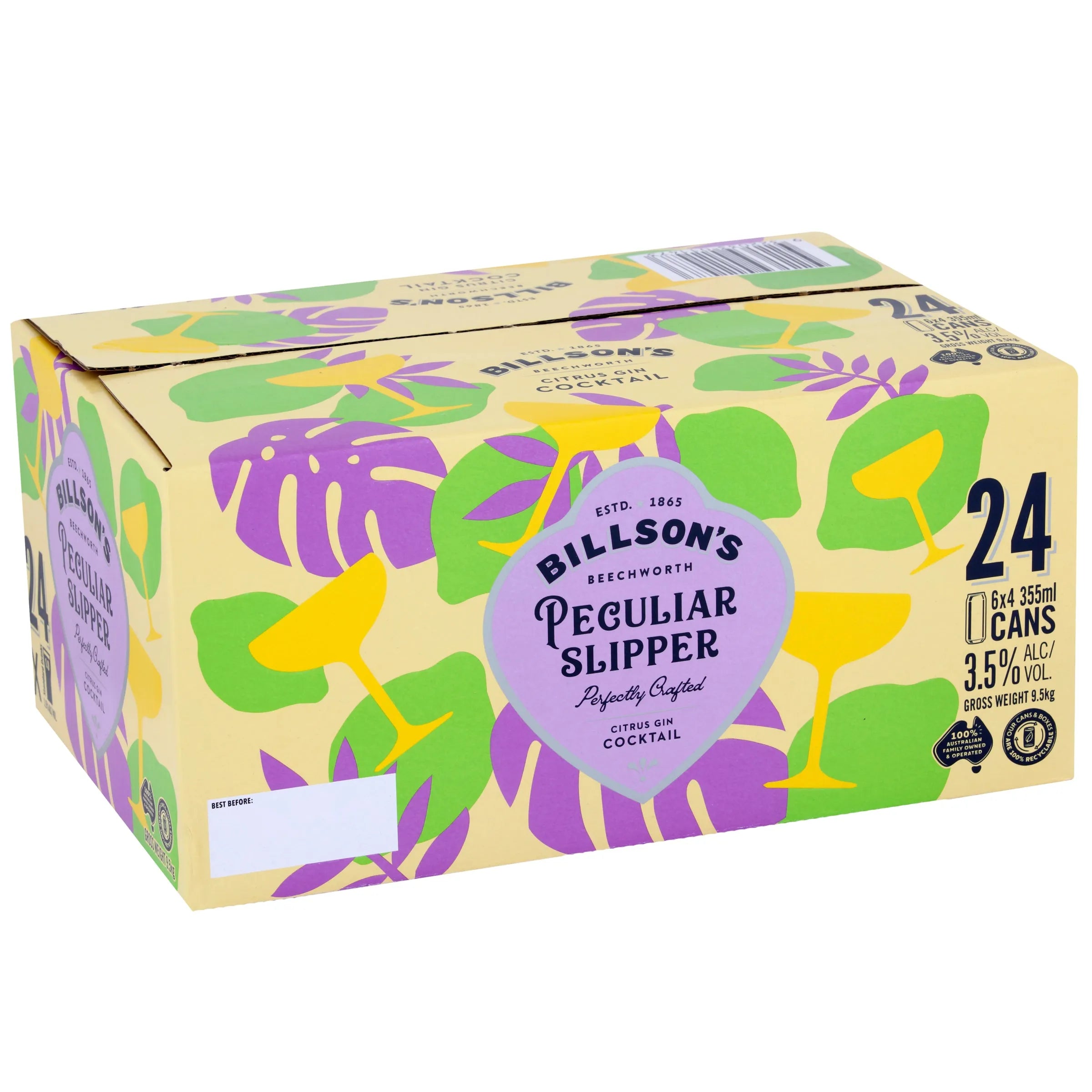 Billson's Peculiar Slipper Cocktail Can 355mL - Harry's Liquor