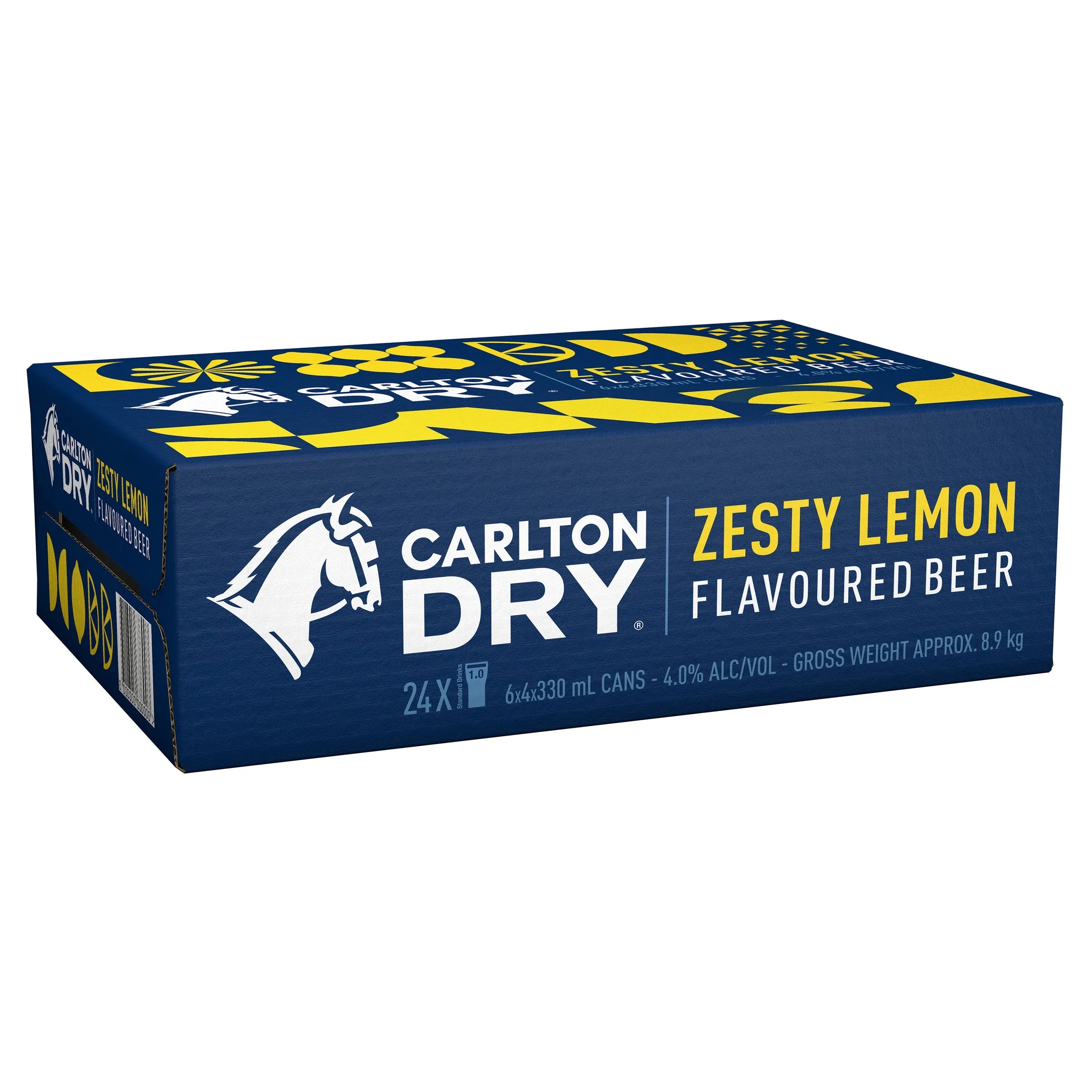 Carlton Dry Zesty Lemon Flavoured Beer Can 330mL - Harry's Liquor