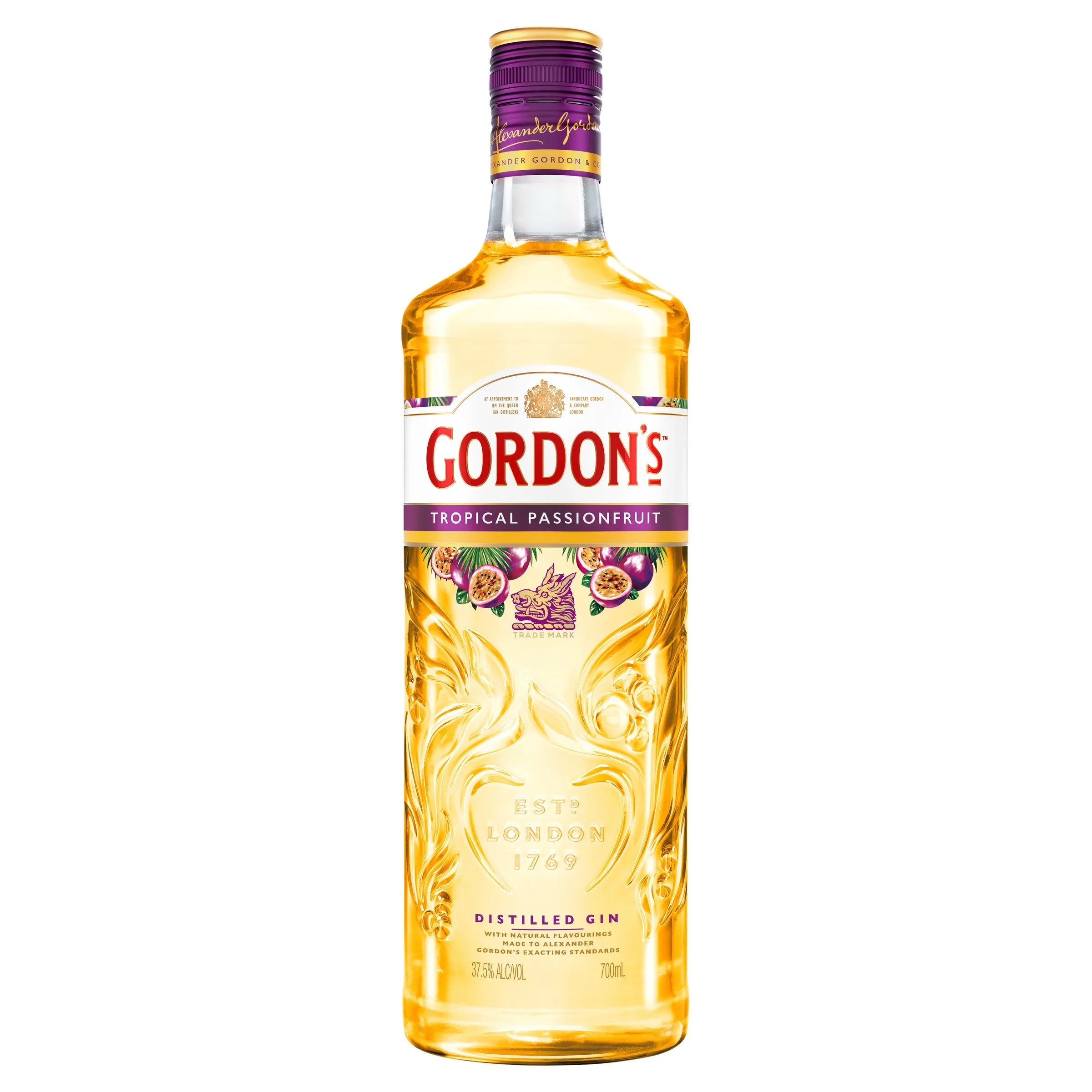 Gordon's Tropical Passionfruit Dry Gin 700mL - Harry's Liquor