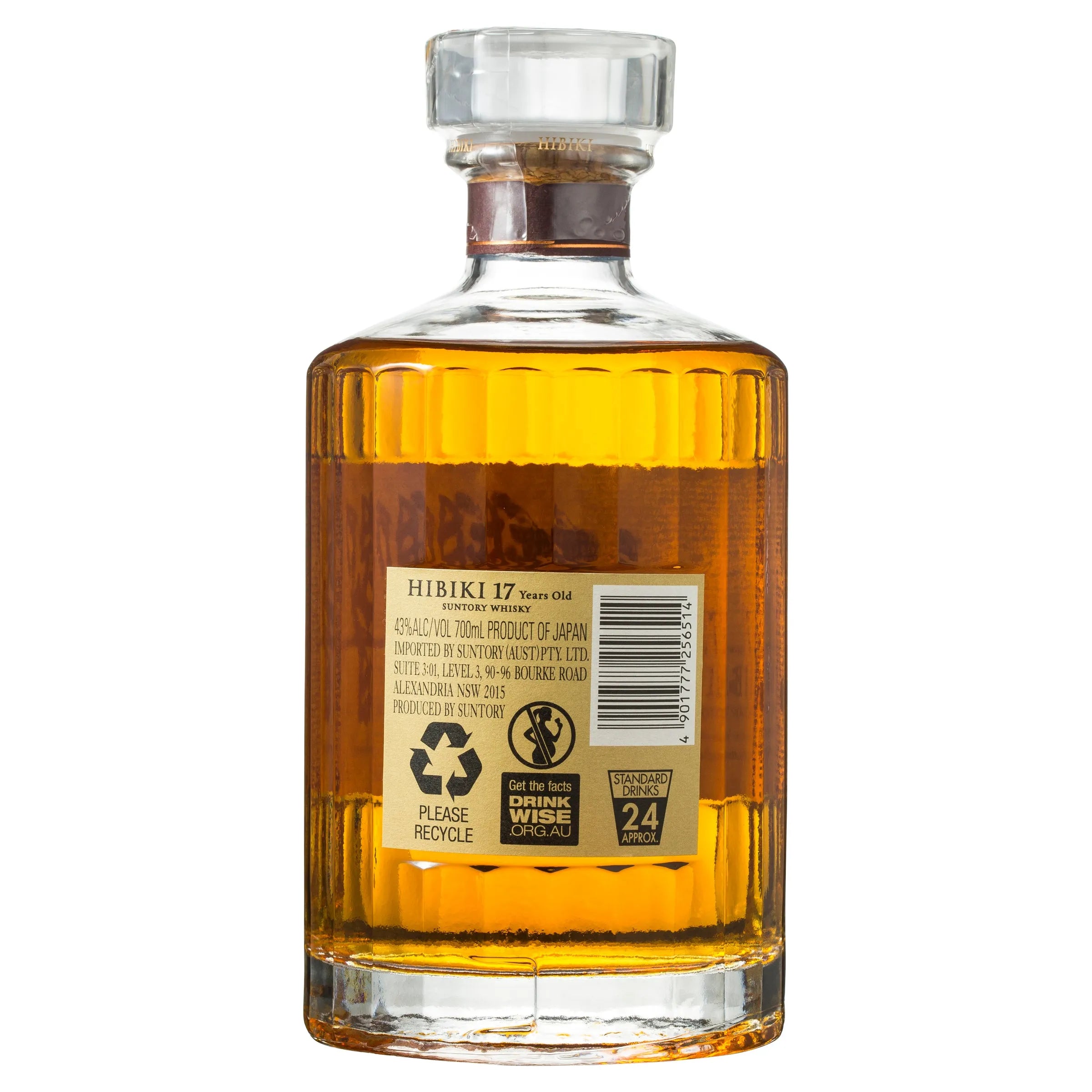 Hibiki 17 Year Old Blended Japanese Whisky 700mL - Harry's Liquor