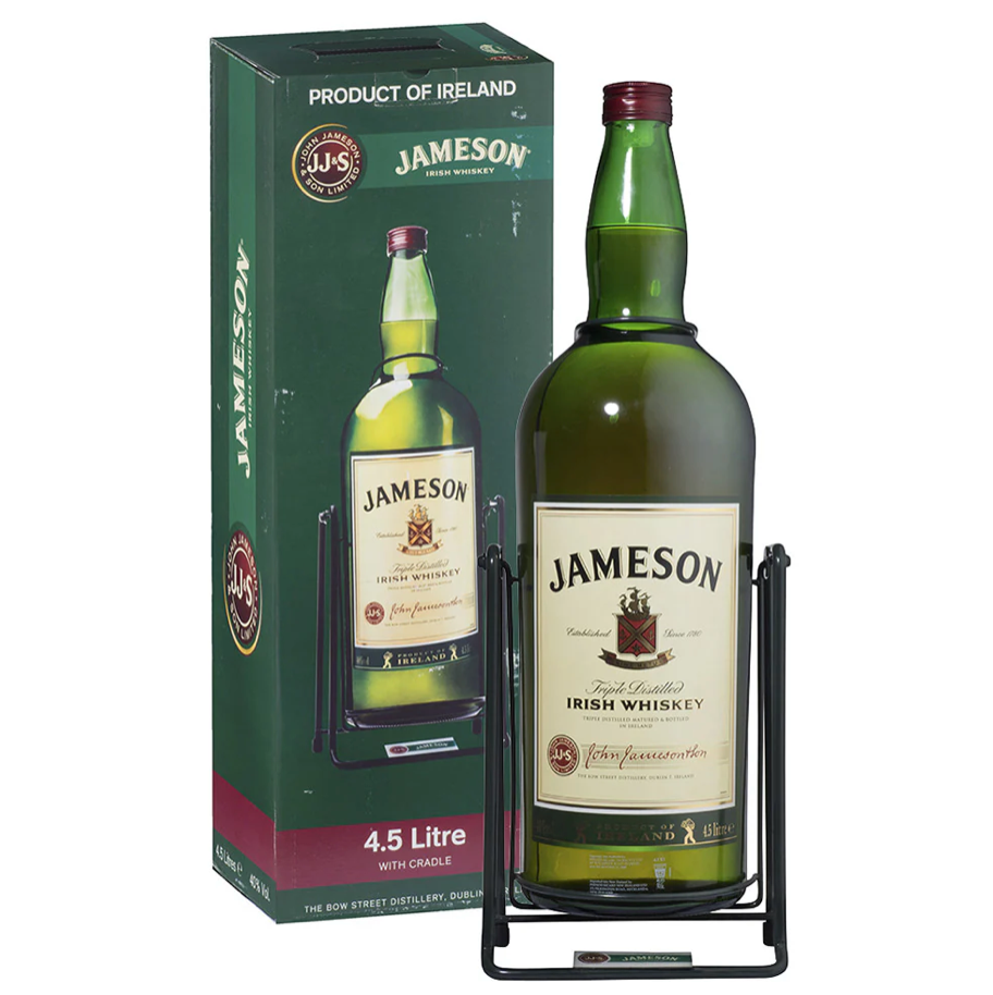 Jameson Blended Irish Whiskey 4.5L Cradle - Harry's Liquor