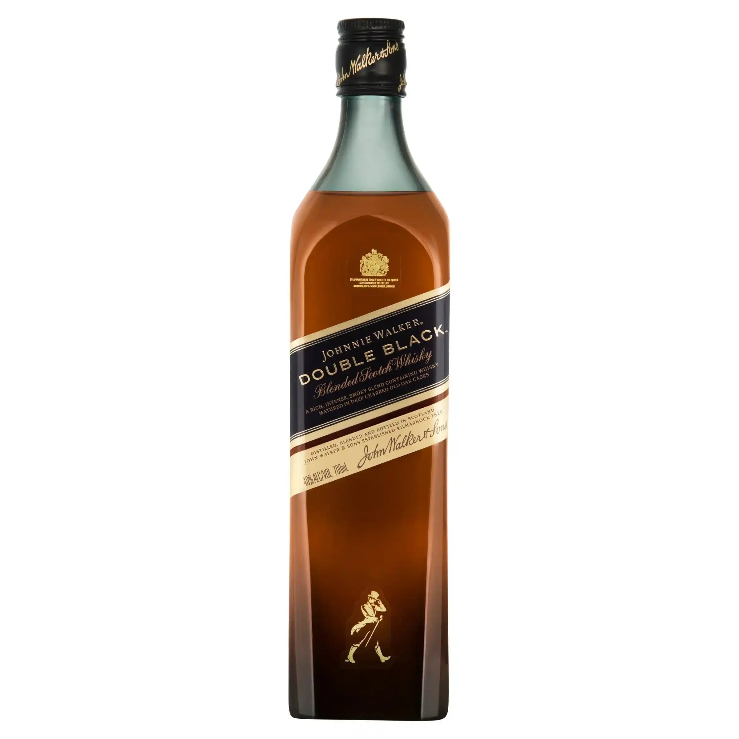 Johnnie Walker Double Black Label Blended Scotch Whisky 700mL