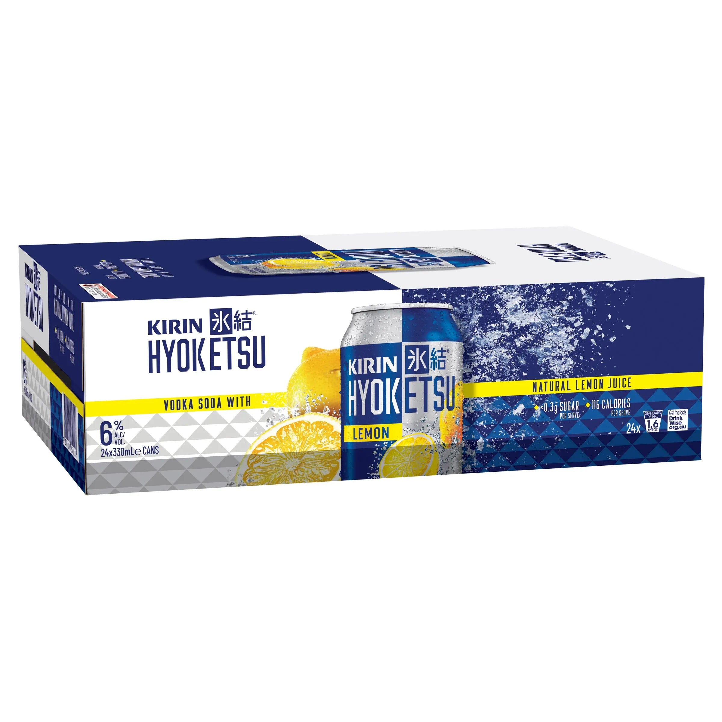 Kirin Hyoketsu Lemon Can 330mL - Harry's Liquor