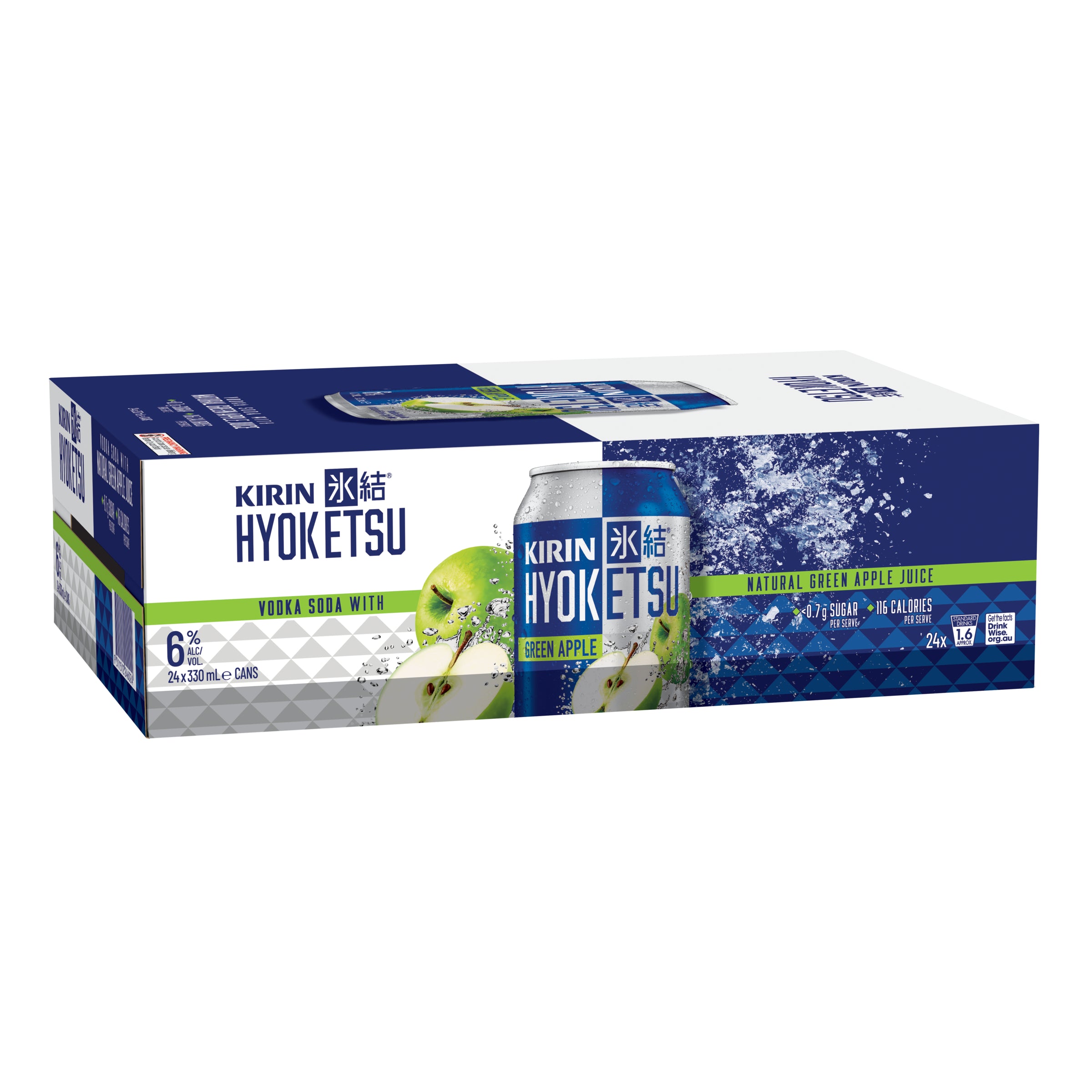 Kirin Hyoketsu Green Apple Can 330mL