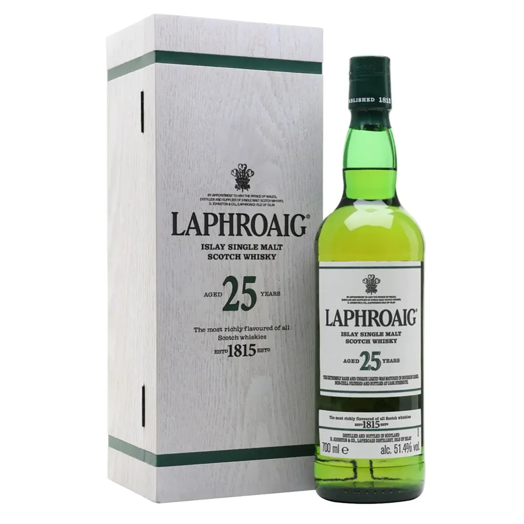 Laphroaig 25 Year Old Single Malt Scotch Whisky 700mL - Harry's Liquor