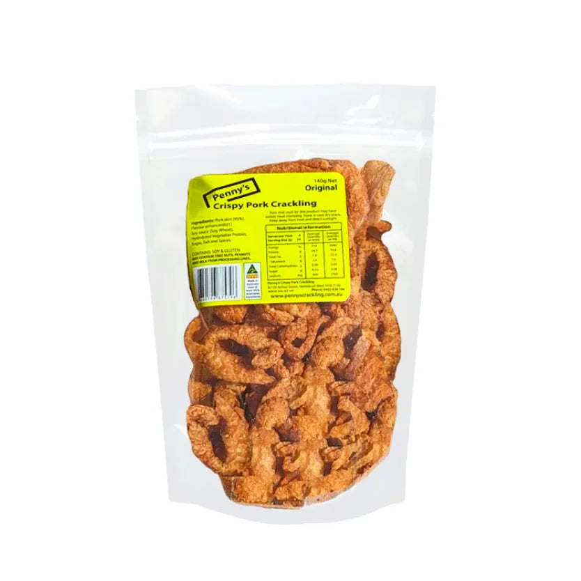 Penny's Crispy Pork Crackling Original 140g - Harry's Liquor