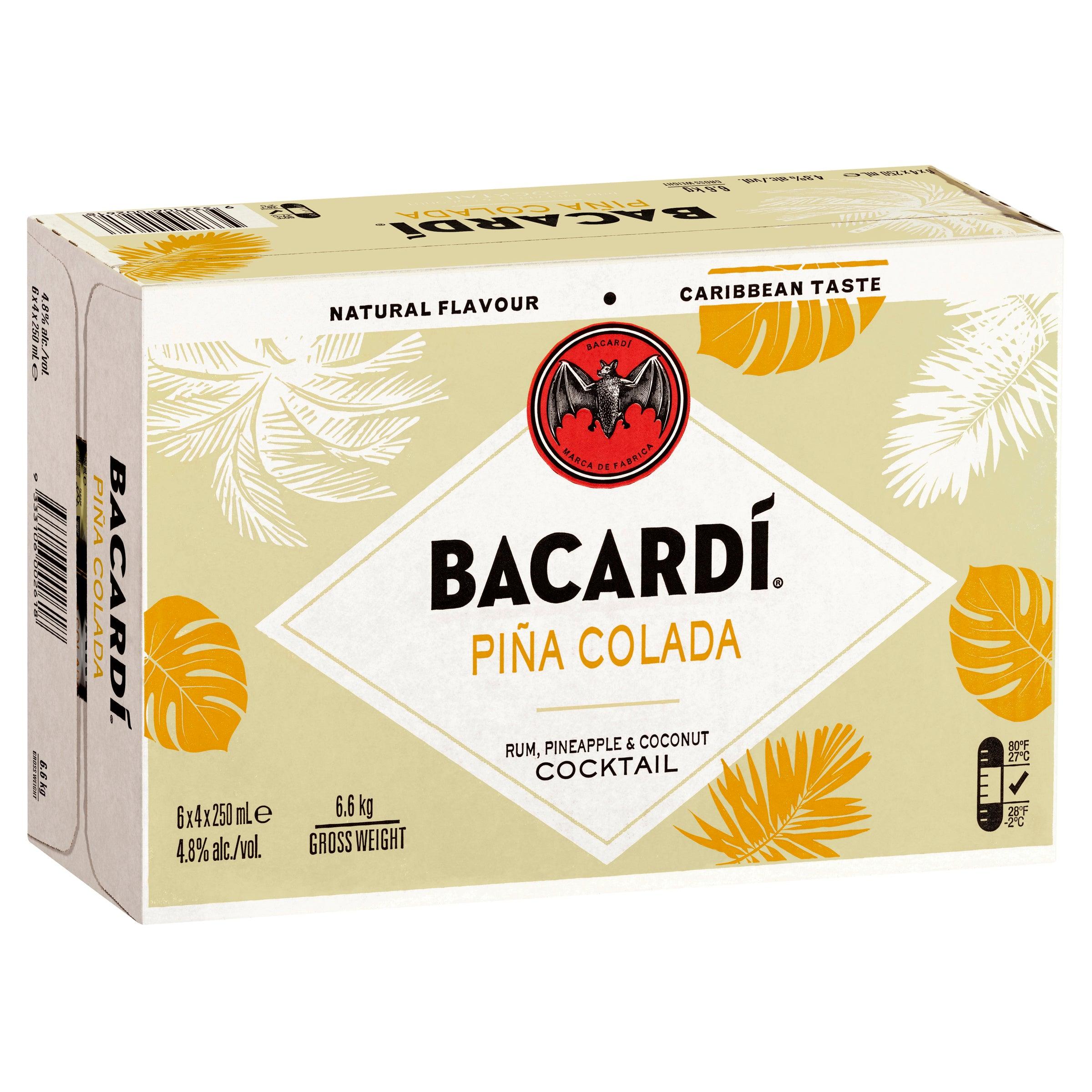 Bacardi Pina Colada Can 250mL - Harry's Liquor