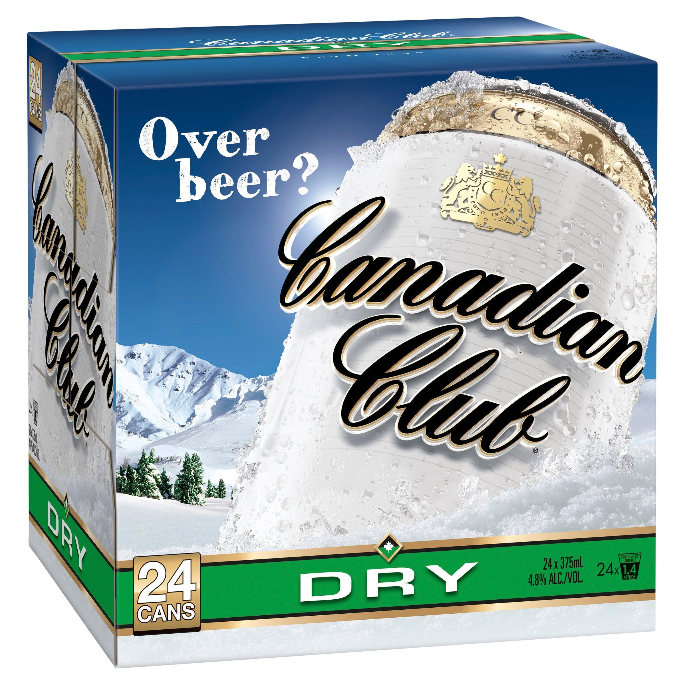 Canadian Club Whisky & Dry Can 375mL - Harry's Liquor