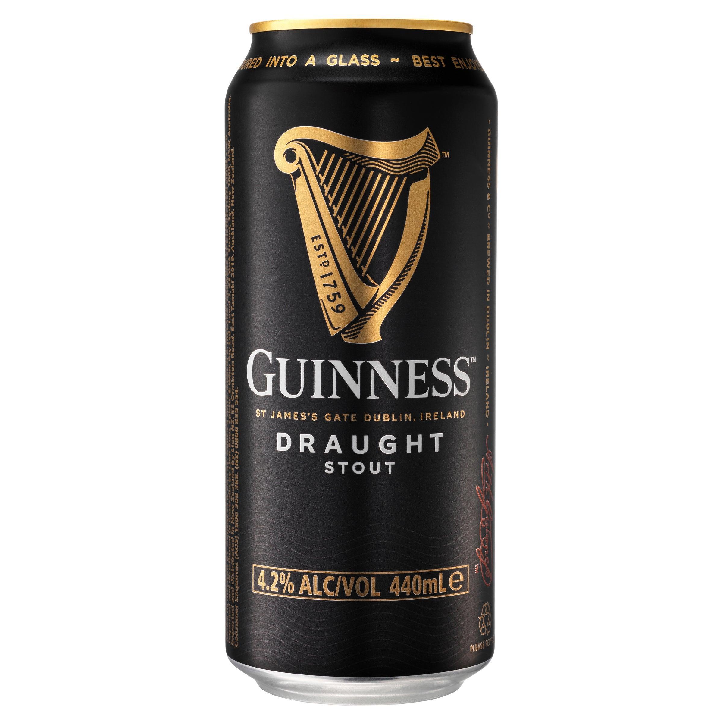 Guinness Draught Can 470mL - Harry's Liquor