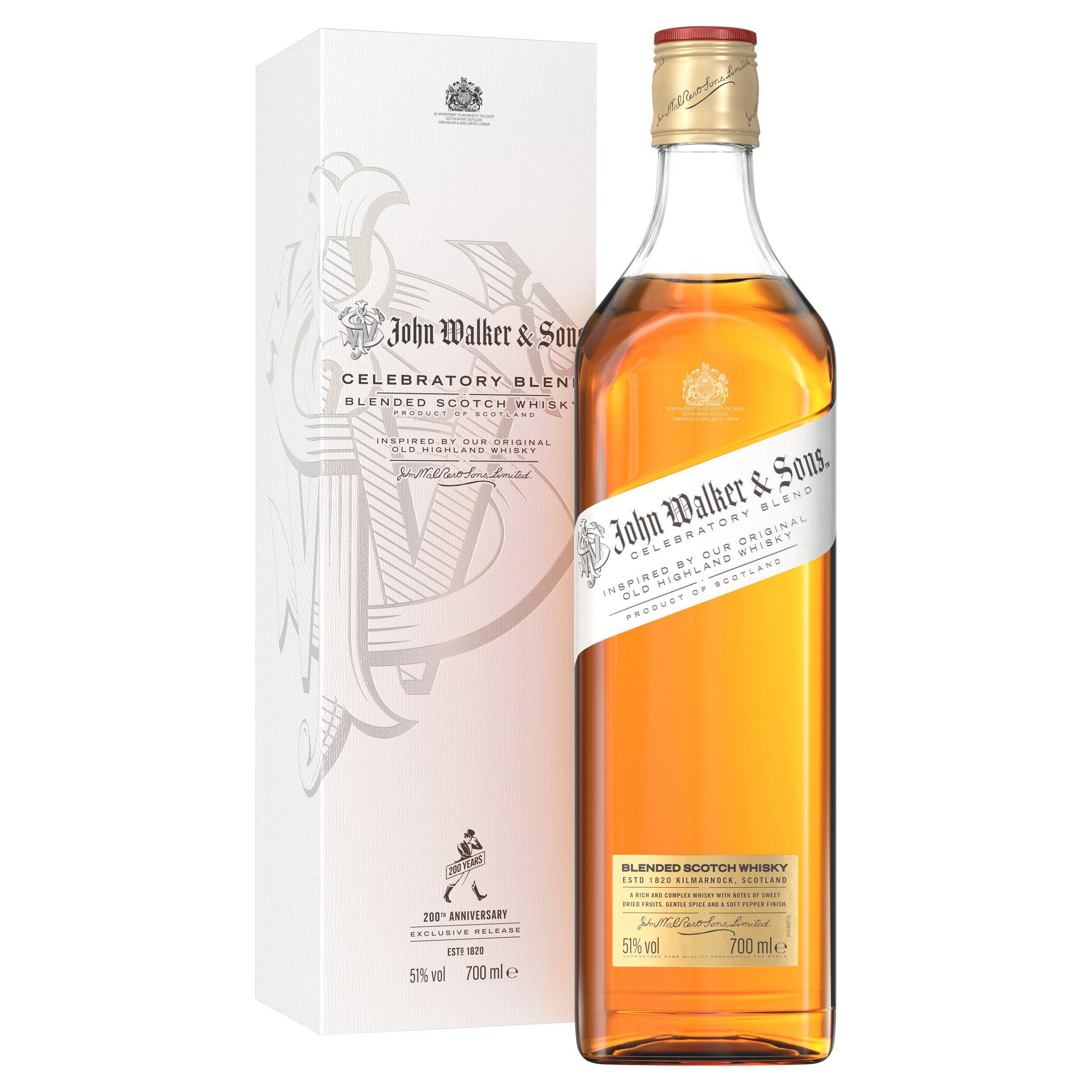 John Walker & Sons Celebration Blend 51 Scotch Whisky 700mL - Harry's Liquor