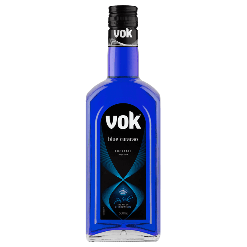 Vok Blue Curacao 500mL - Harry's Liquor
