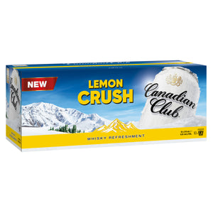 Canadian Club Whisky & Lemon Crush 10 Pack Can 375mL
