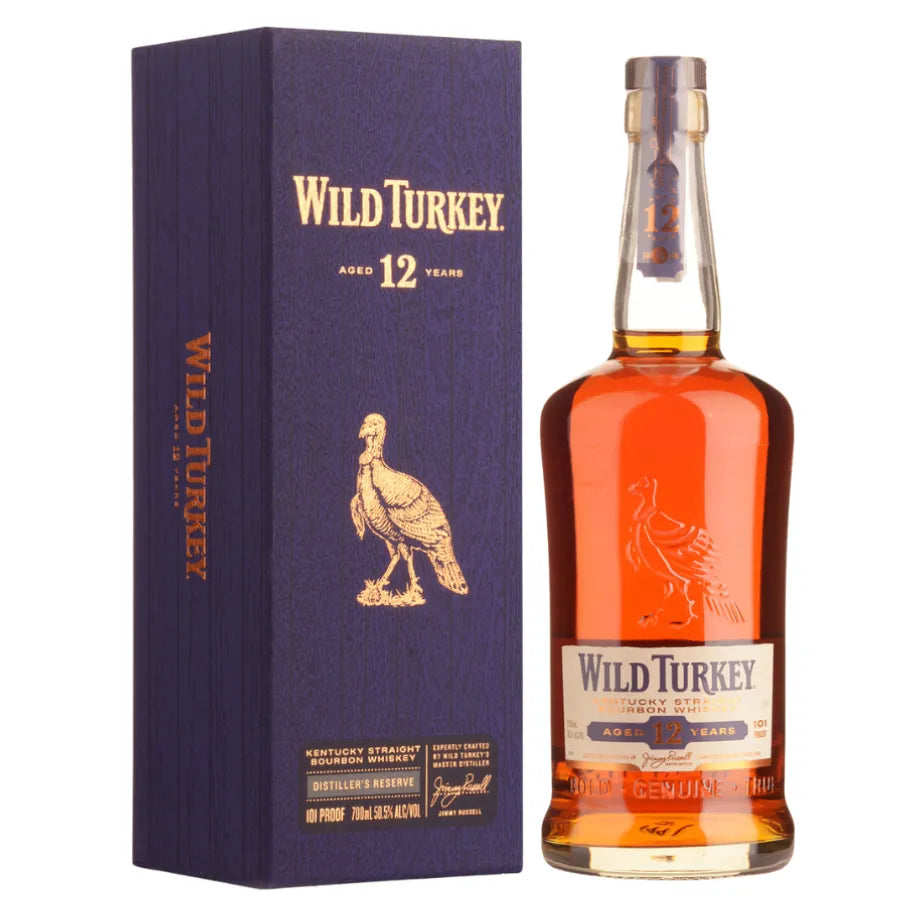 Wild Turkey 101 Proof Distiller's Reserve 12 Year Old Kentucky Straight Bourbon Whiskey 700mL