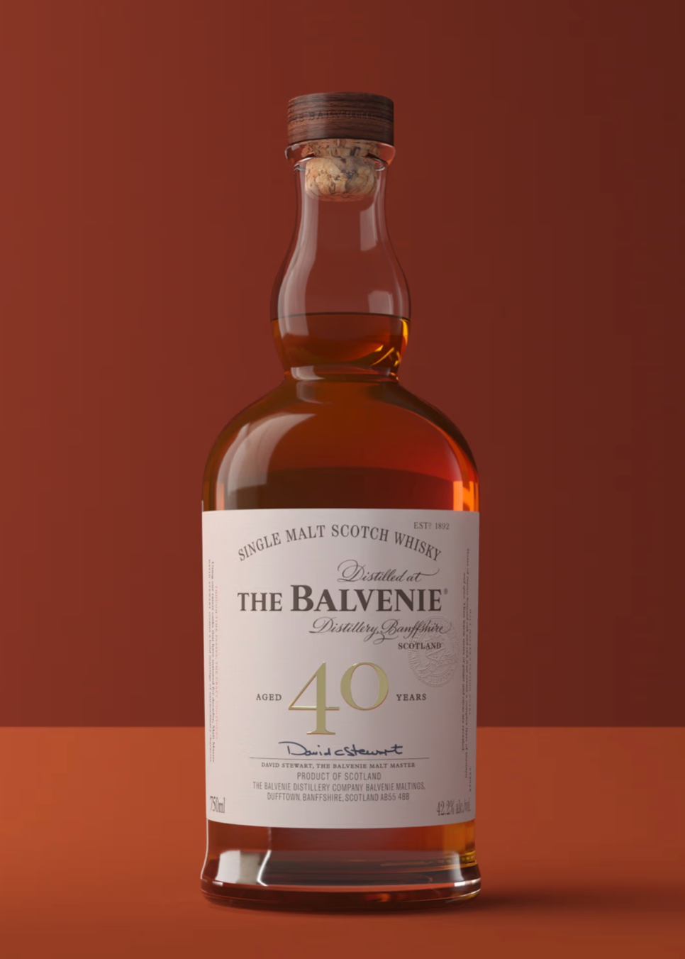 The Balvenie 40 Year Old 'Rare Marriages' Single Malt Scotch Whisky 700mL