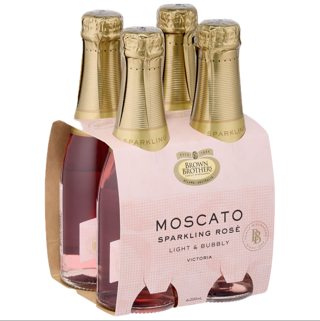 Brown Brothers Sparkling Moscato Rosa 200mL