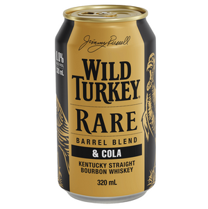 Wild Turkey Rare Bourbon & Cola Can 375mL