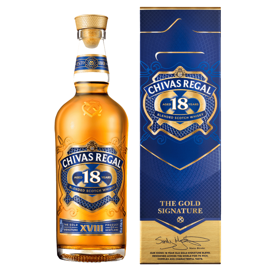 Chivas Regal 18 Year Old Blended Scotch Whisky 700mL