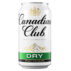 Canadian Club Whisky & Dry Can 375mL