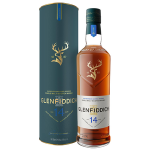 Glenfiddich 14 Year Old Single Malt Scotch Whisky 700mL