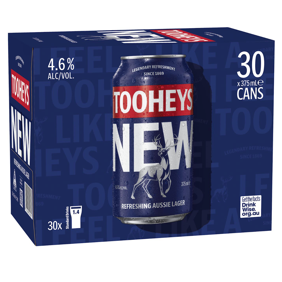 Tooheys New Can 375mL
