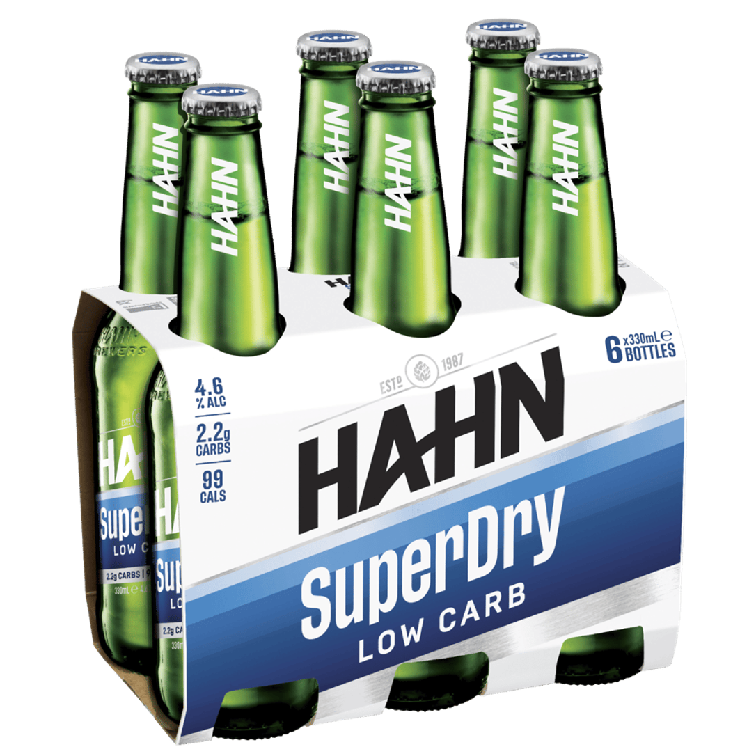 Hahn Super Dry Bottle 330mL