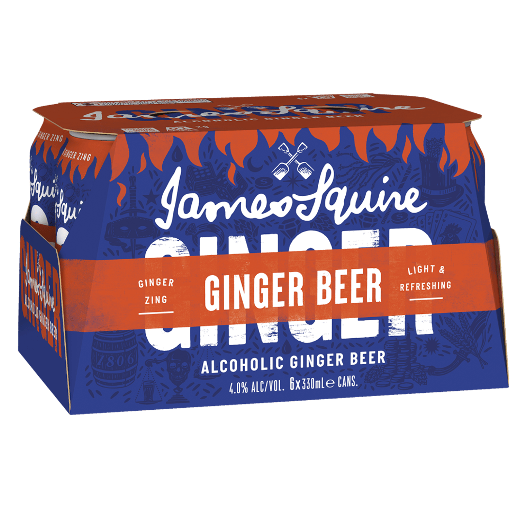 James Squire Ginger Beer Can 330mL