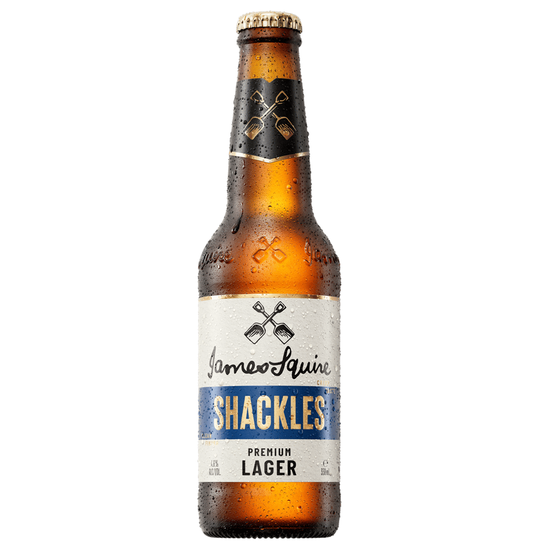 James Squire Broken Shackles Lager Bottle 345mL