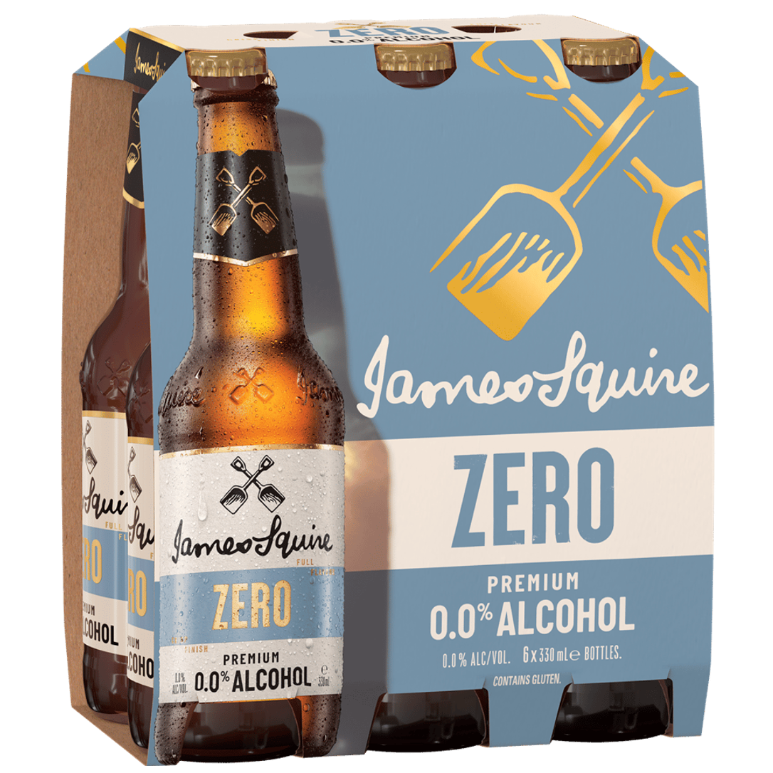 James Squire Zero Alcoholic Bottle 345mL