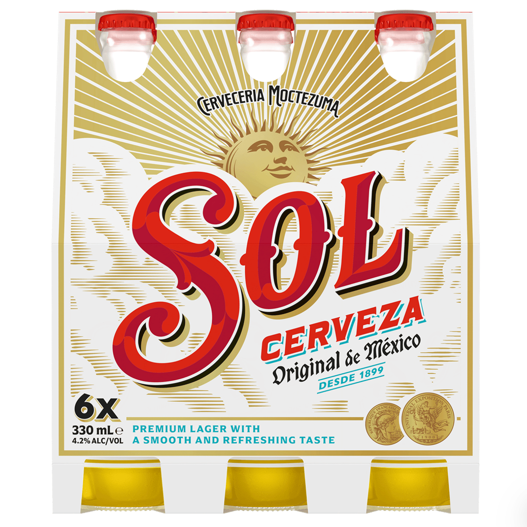 Sol Cerveza Original Bottle 330mL