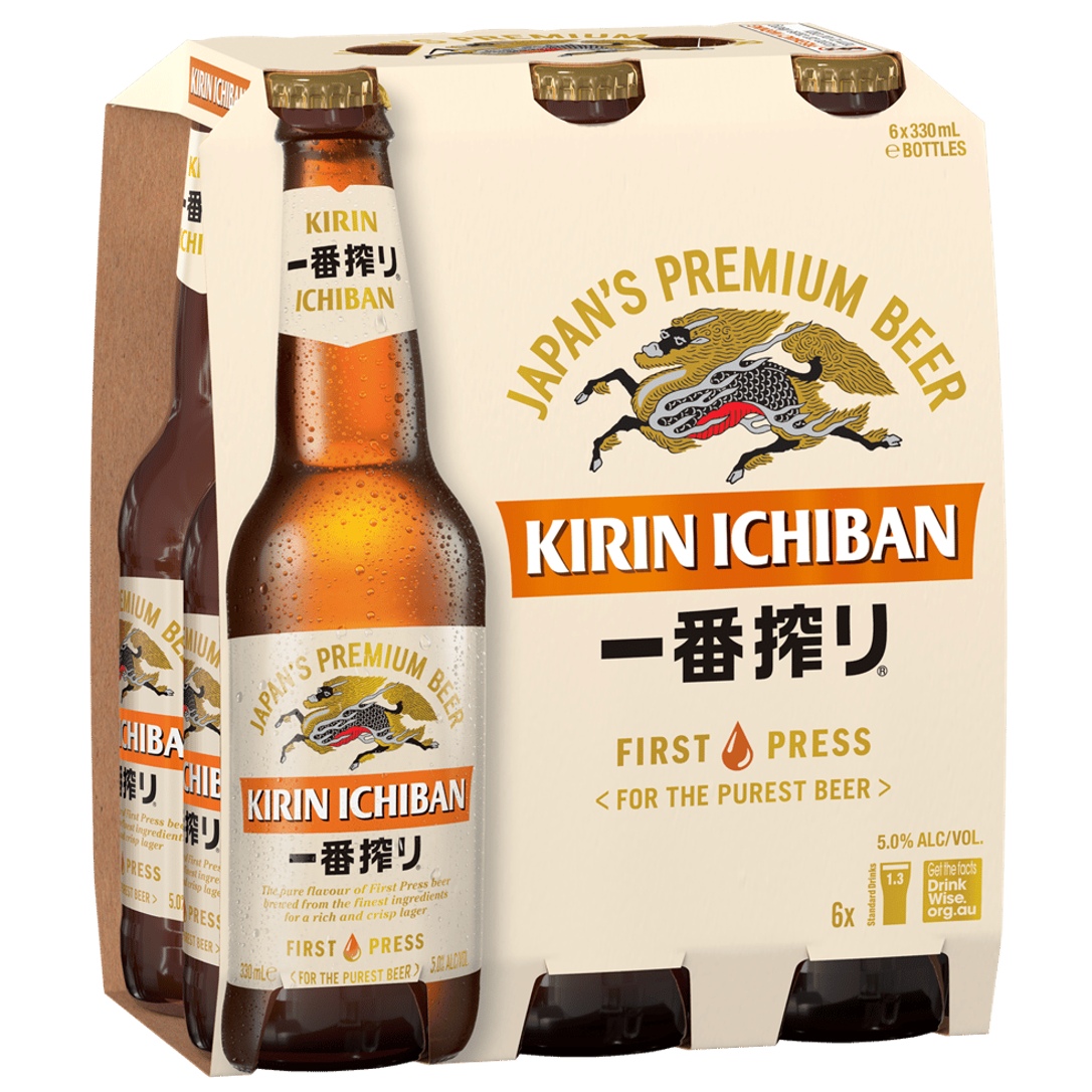 Kirin Ichiban Bottle 330mL