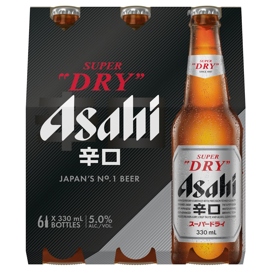 Asahi Super Dry Bottle 330mL