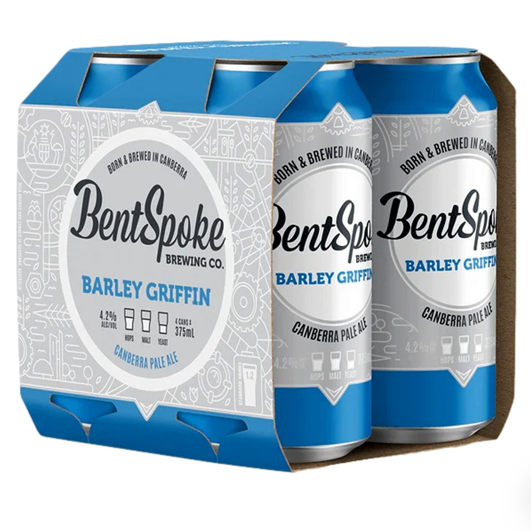 BentSpoke Barley Griffin Pale Ale Can 375mL