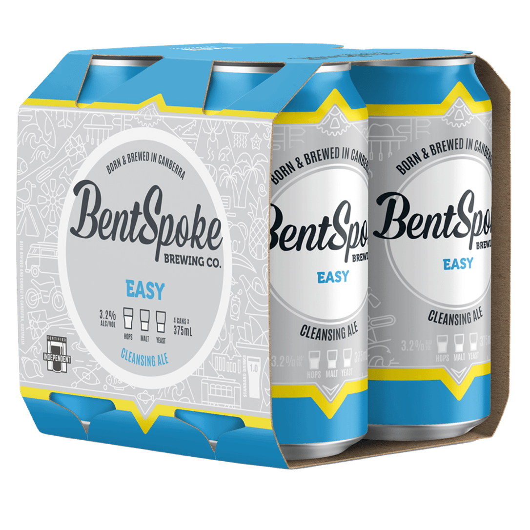 BentSpoke Easy Cleansing Ale Can 375mL