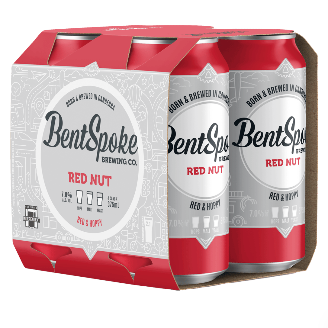 BentSpoke Red Nut IPA Can 375mL