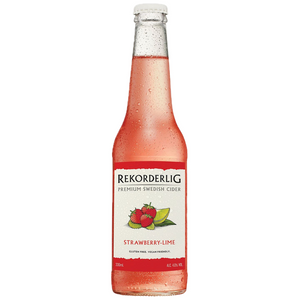 Rekorderlig Strawberry Lime Cider Bottle 330mL