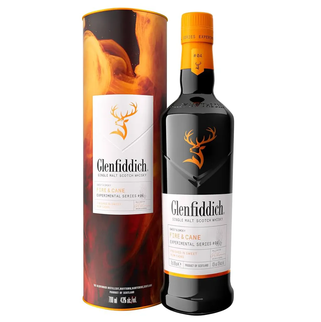 Glenfiddich Fire & Cane Single Malt Scotch Whisky 700mL