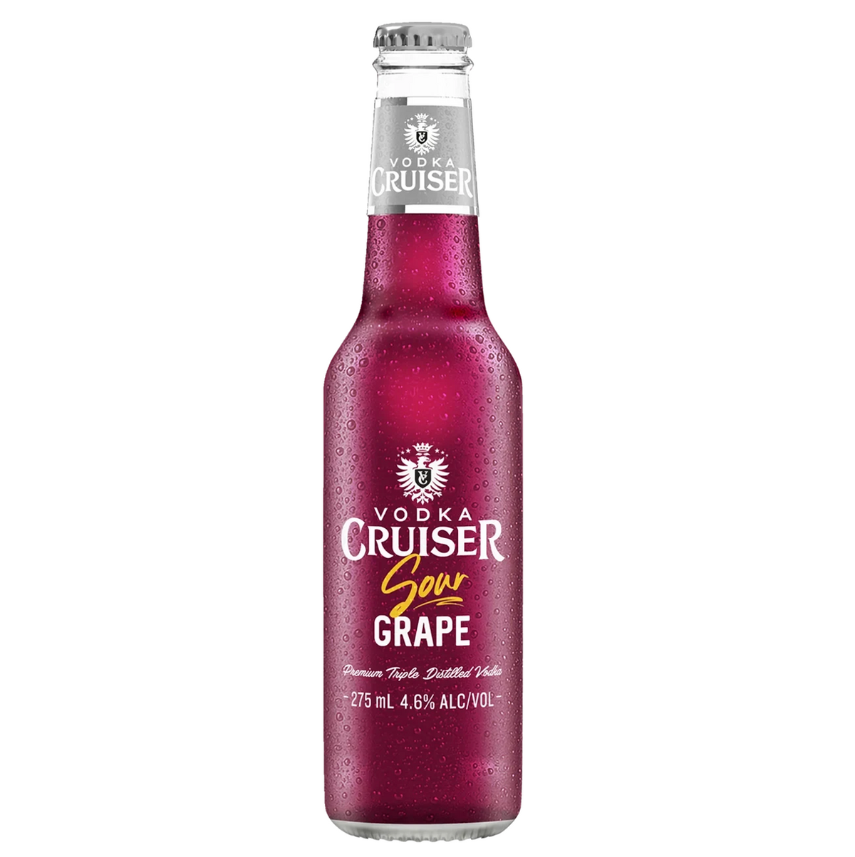 Vodka Cruiser Sour Grape Bottle 275mL