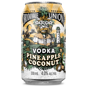 Brookvale Union Vodka Pineapple & Coconut Can 330mL